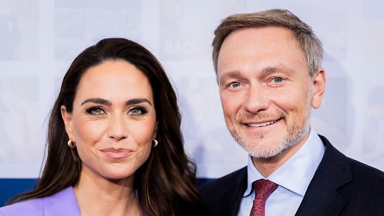 Erwarten ihr erstes Kind: Franca Lehfeldt und Christian Lindner.