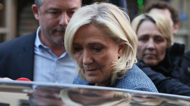 Le Pen könnte von der nächsten Präsidentschaftswahl ausgeschlossen bleiben.