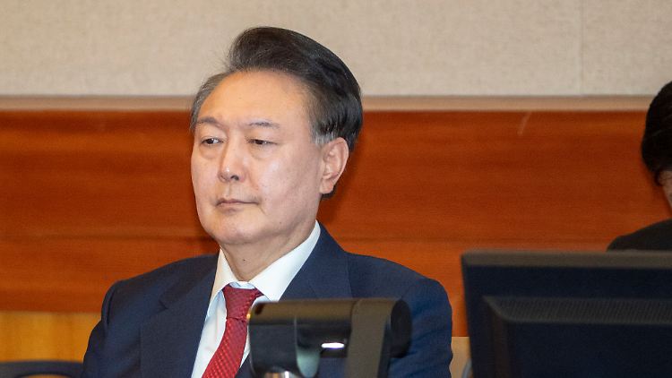 Ihm droht die endgültige Absetzung: Präsident Yoon Suk Yeol. 