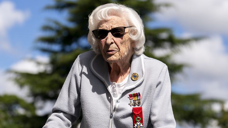 Beim Veteranen-Treffen in Bletchley Park ist Betty Webb im September 2024 noch dabei. 