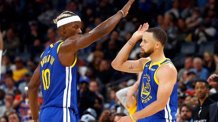 Läuft bei Stephen Curry!