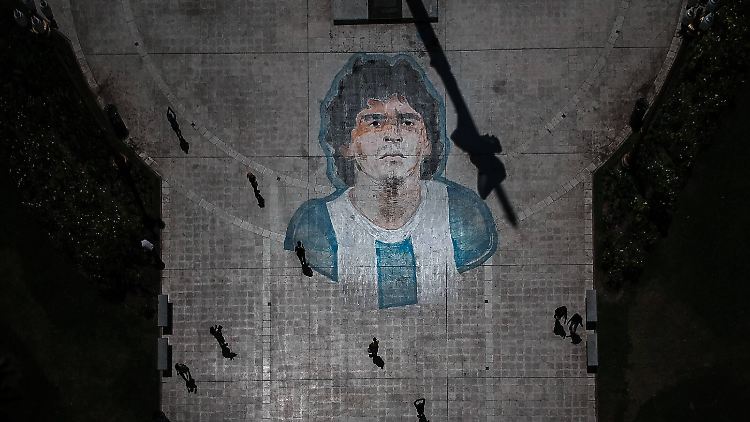 Maradonas Tod löste weit über Argentinien hinaus riesige Trauer aus.
