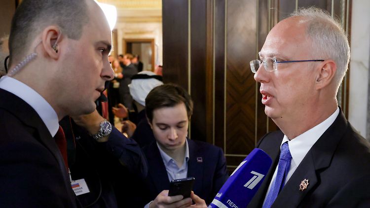 Kirill Dmitrijew hatte Russland auch bei einer Verhandlungsrunde mit den USA in Saudi-Arabien vertreten.
