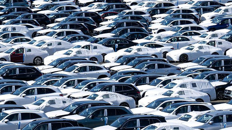 Autoexporte in die USA werden durch neue Zölle erschwert. (Archivbild)