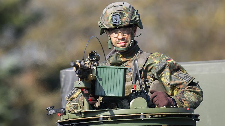 Deutschland ist bei den Verteidigungsausgaben weit von der Fünf-Prozent-Marke entfernt. 