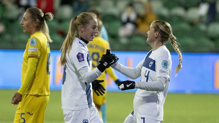 Sollten Linda Sällström (L) and Ria Öling am Freitag in Italien wieder jubeln, dann wird das finnische Fernsehen das nicht übertragen.