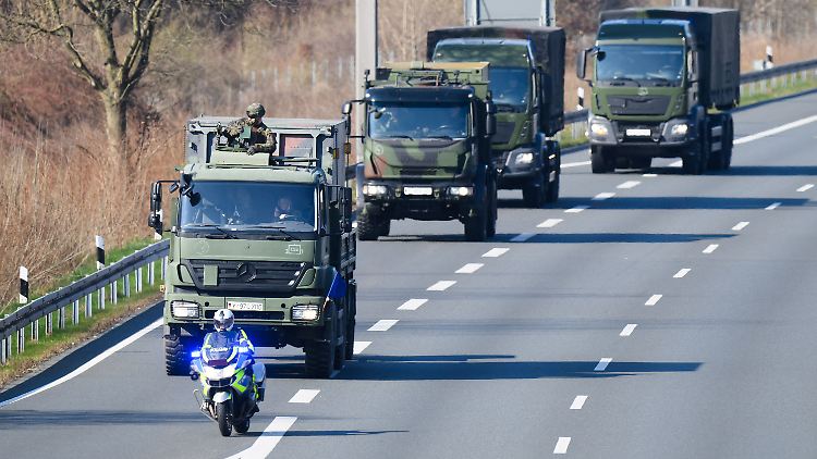 Die laufenden Ausgaben für die Bundeswehr stiegen stark.