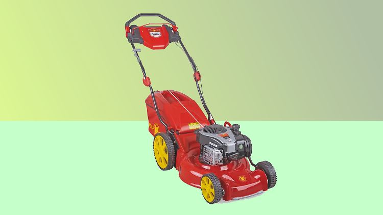 Diesen Benzin-Rasenmäher von Wolf-Garten gibt es günstig bei Ebay.