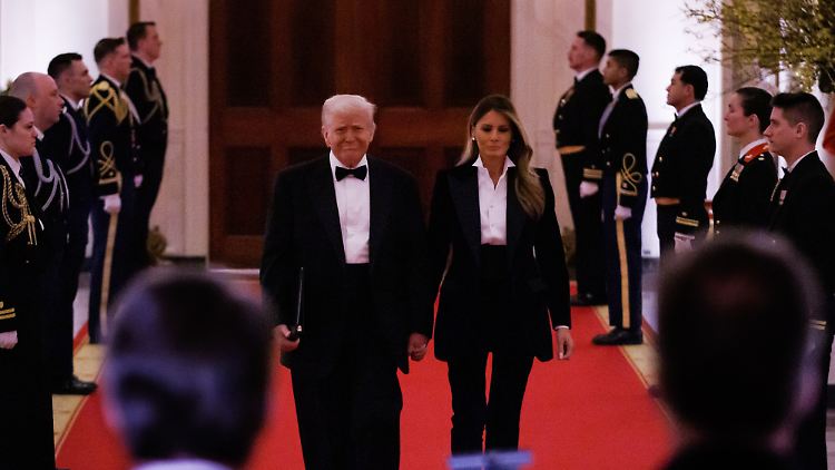 Donald und Melania Trump: Ehepaar oder modische Zwillinge?