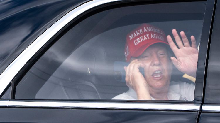 "Wir werden gewinnen", verspricht Donald Trump. 