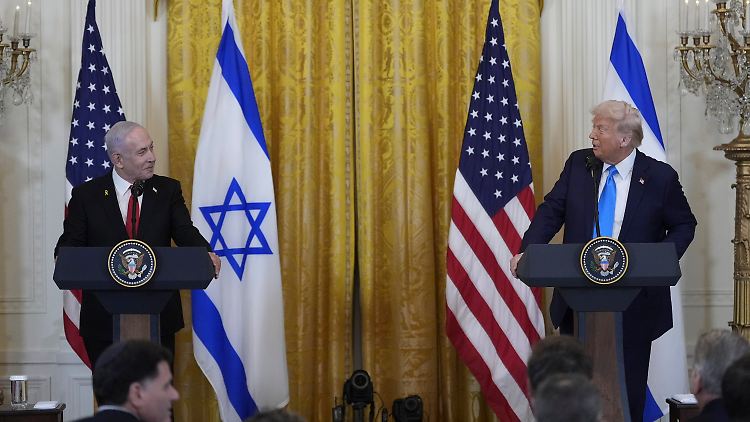 Im Februar war Netanjahu der erste ausländische Gast, den Trump im Weißen Haus empfing.