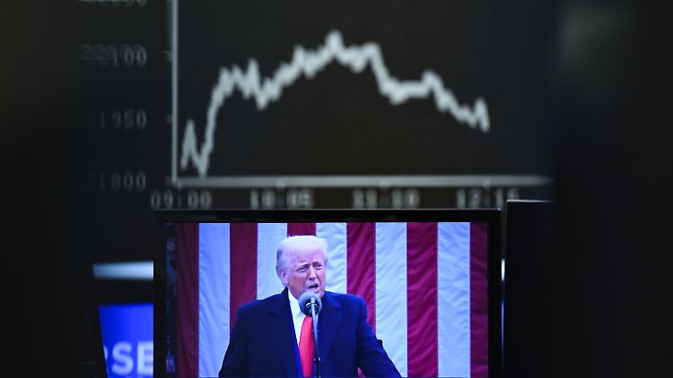 Sein Zollhammer schwingt an Russland vorbei: US-Präsident Donald Trump.