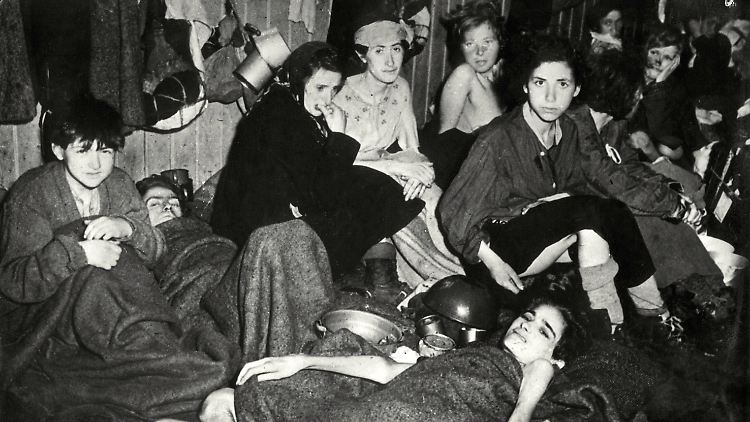 Die Überlebenden des Massakers von Celle werden danach ins Konzentrationslager Bergen-Belsen gebracht. Dieses wird kurz darauf von Briten befreit - die Bilder von den dortigen Zuständen machen.