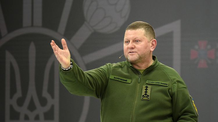 Ex-Armeechef Walerij Saluschnyj und sein Stab arbeiteten über Wiesbaden eng mit den Amerikanern zusammen, um der russischen Aggression etwas entgegenzusetzen. 