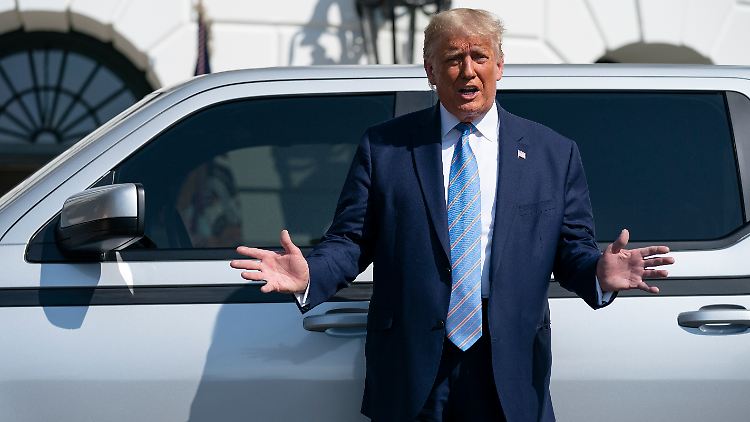 Donald Trump ätzt gegen die europäische Automobilindustrie. 
