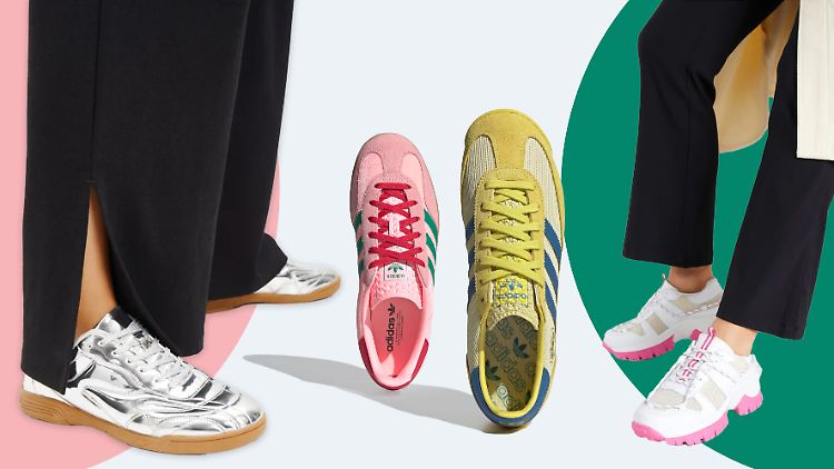 Dieses Jahr wird der Schuhschrank bunt: Diese farbenfrohen Sneaker tragen wir 2025.