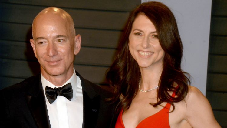 Steinreiches Ex-Paar: Jeff Bezos und MacKenzie Scott.