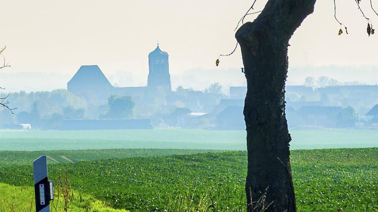 Gartz (Oder) liegt im "Dreiländereck" Brandenburg, Mecklenburg-Vorpommern und Polen.