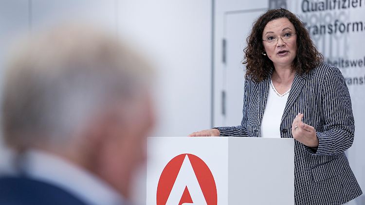 Andrea Nahles ist seit dem 1. August 2022 Vorstandsvorsitzende der Bundesagentur für Arbeit.