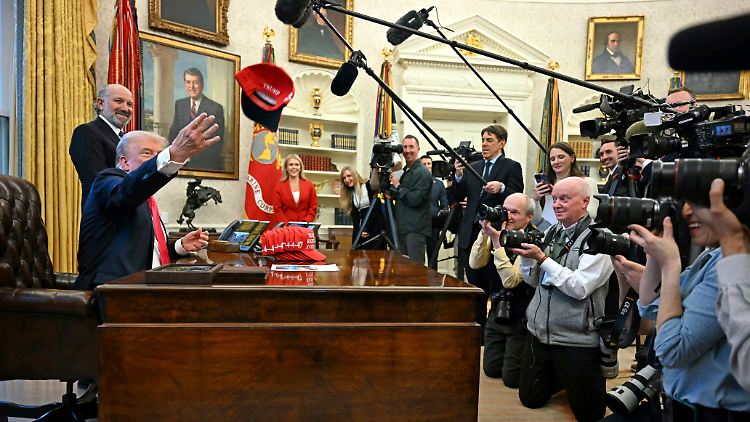 Den angestammten Platz im Oval Office hat AP verloren. 