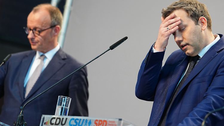 Friedrich Merz und Lars Klingbeil: Ihnen fehlt offenbar die Kraft für unangenehme Wahrheiten.