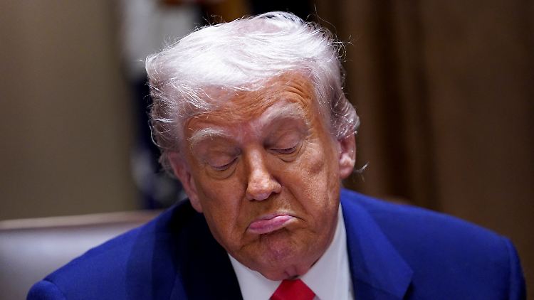 US-Präsident Trump hat zuletzt immer wieder Zölle in Kraft gesetzt und wieder ausgesetzt. 