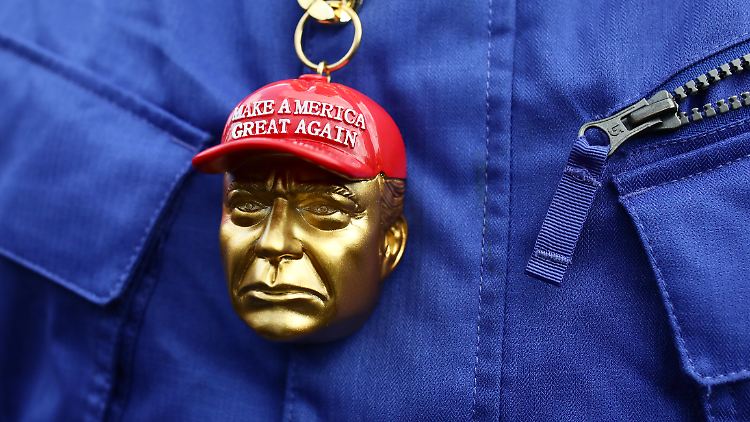 Macht den Goldpreis "great again": Donald Trump, erklärter Fan des Edelmetalls.