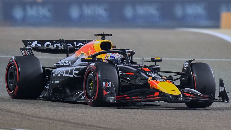 Fährt schnell im Kreis: Max Verstappen.