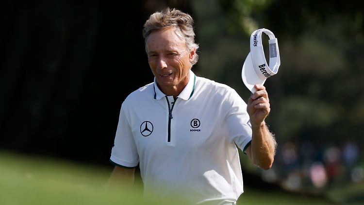 Nun ist es zwei Tage früher vorbei: Bernhard Langer brauchte in Augusta einen Schlag zuviel.  