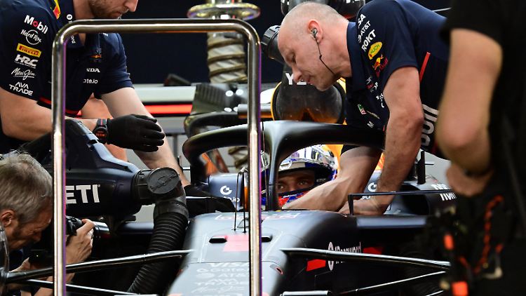 Verstappen hatte keinen Spaß.