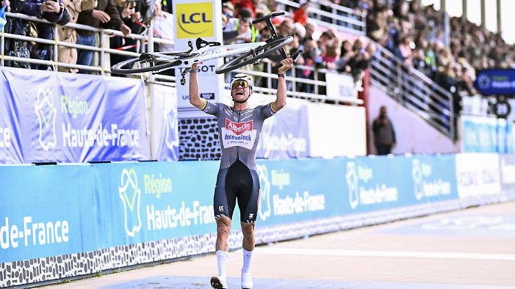 Wer sein Rad liebt, der trägt. So heißt es doch oder, Mathieu van der Poel? 