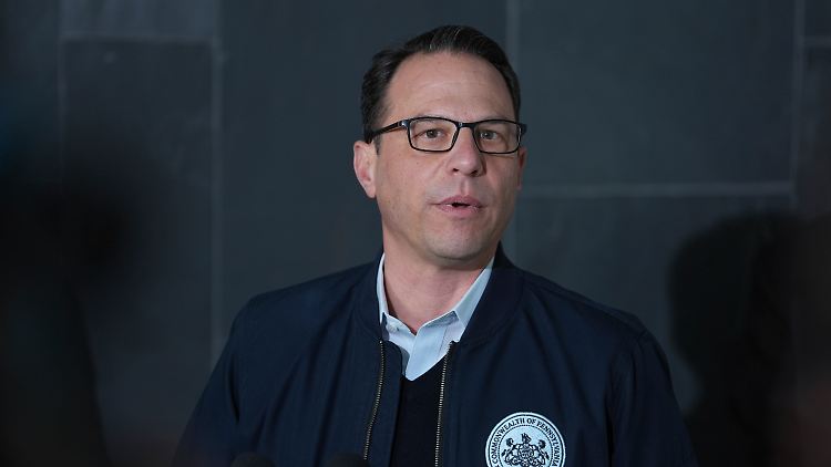 US-Gouverneur Shapiro setzte sich gegen Trumps Kandidaten in Pennsylvania durch. 
