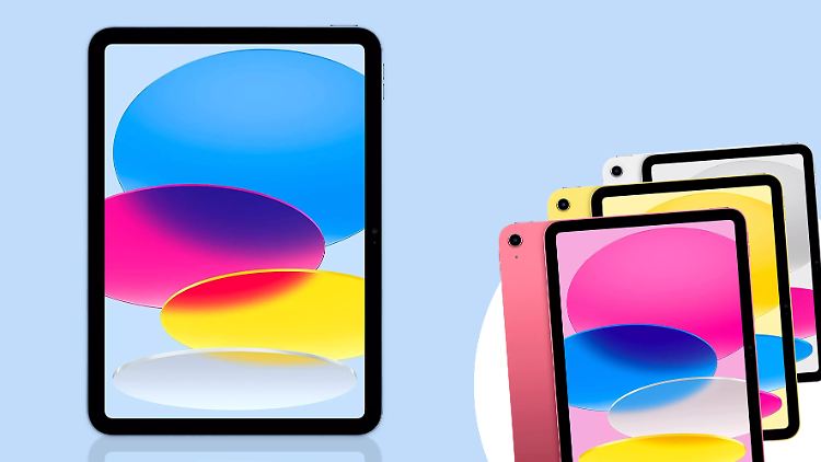 Günstig wie selten zuvor: das Apple iPad der zehnten Generation (2022).