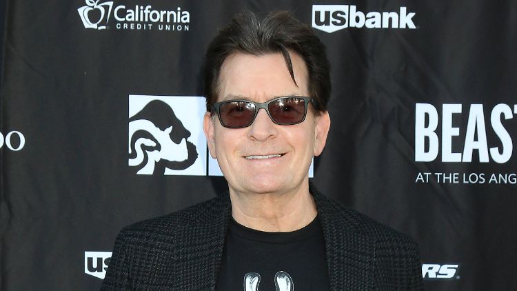 Wurde von seiner Tochter blockiert: Charlie Sheen.