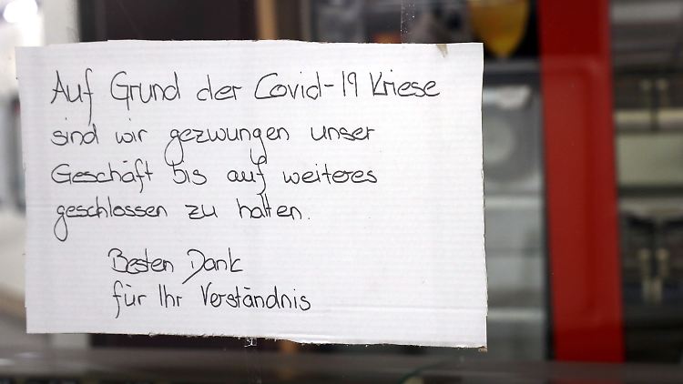 Viele Geschäfte durften in den Jahren 2020 und 2021 per Gesetz nicht öffnen.