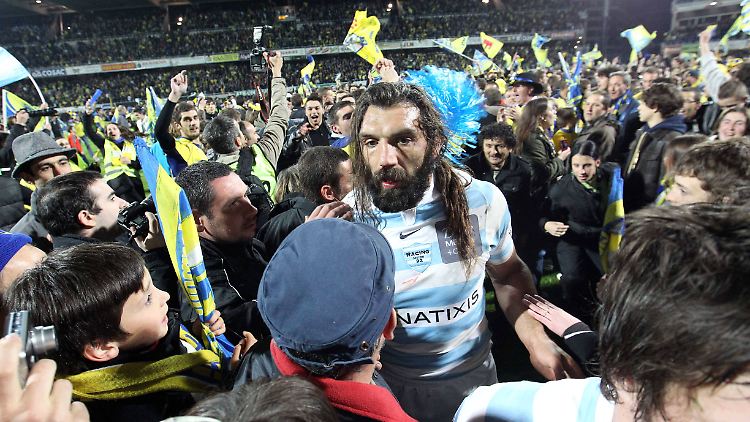 Alle Szenen auf dem Rugby-Feld sind aus dem Gedächtnis von Sébastien Chabal gelöscht.