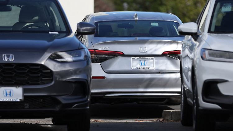Der Honda Civic ist eines der Automodelle, die der japanische Autohersteller derzeit zu Hunderttausenden in die USA importiert. 