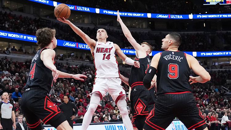 Tyler Herro war nicht zu stoppen und machte 38 Punkte.