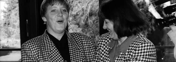 Angela Merkel und Sabine Leutheusser-Schnarrenberger waren in den 90er Jahren Ministerinnen unter Kanzler Helmut Kohl.