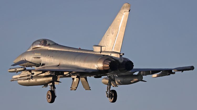 Der Kampfjet ist ein Gemeinschaftsprojekt von Deutschland, Italien, Spanien und Großbritannien.