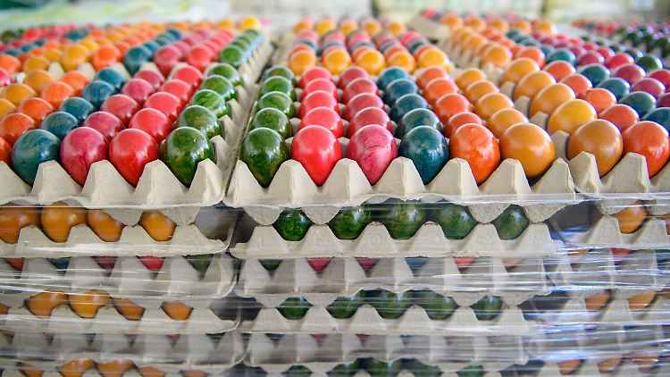 Für die Eiersituation zu Ostern gibt Goldnick Entwarnung. "Ich bin zuversichtlich, dass es keine Engpässe geben wird."
