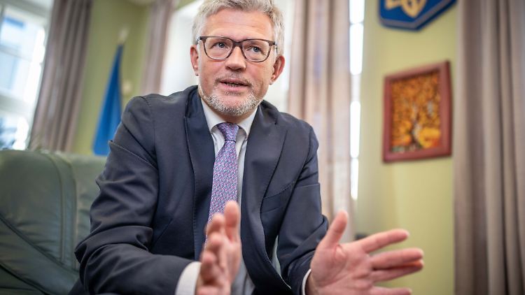 Der frühere Botschafter der Ukraine in Deutschland, Andrij Melnyk, formuliert fünf Forderungen an den künftigen Bundeskanzler Friedrich Merz (CDU). (Archivfoto)