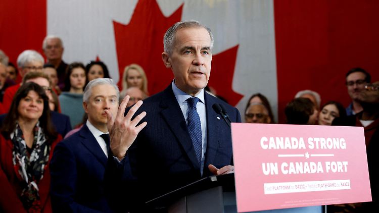Carney ist Nachfolger von Justin Trudeau.