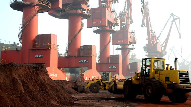 China dominiert die Förderung seltener Erden.