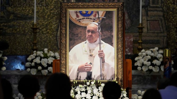 Am Samstag wird Papst Franziskus beerdigt.
