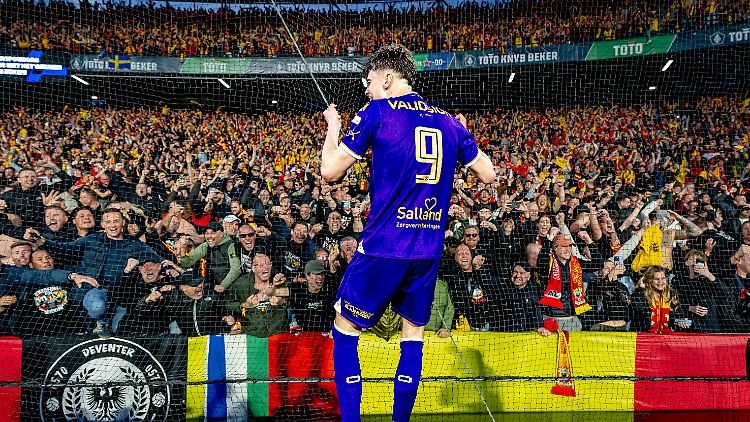 Freude bei Go Ahead Eagles Deventer.