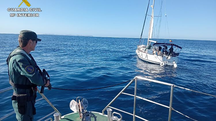 Die Segeljacht wurde von der Wasserpolizei einkassiert.
