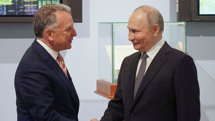 Witkoff und Putin steht ein erneutes Treffen bevor.