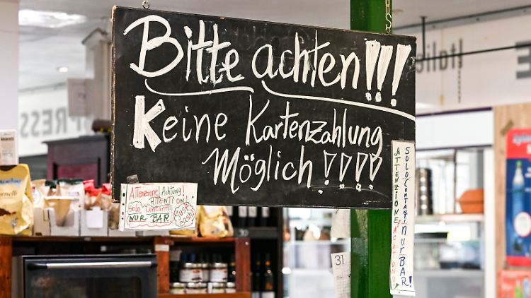 Für viele deutsche Geschäfte wäre eine Rückkehr zum Bargeld keine Herausforderung.