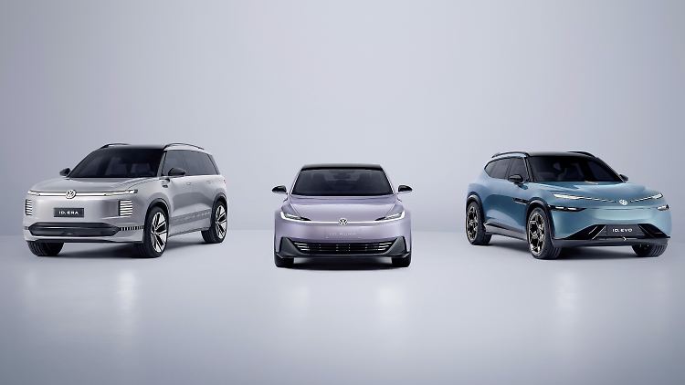 ID. Era, ID. Aura und ID. Evo: Gleich drei Konzepte, die Ausblick auf Serienmodelle geben sollen, zeigt VW auf der Auto Shanghai.